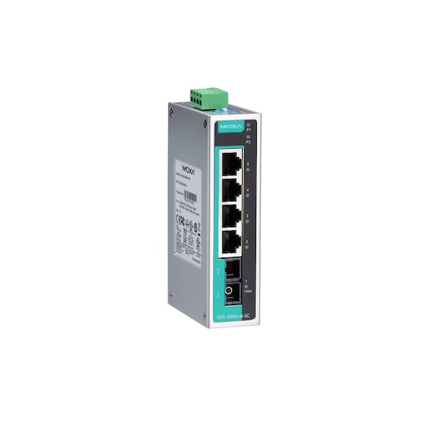 Unmanaged Switch W/ 4 10/100Base T(X)Ports, Eds-205A-M-Sc